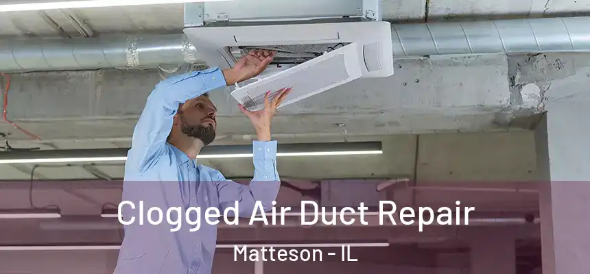  Clogged Air Duct Repair Matteson - IL