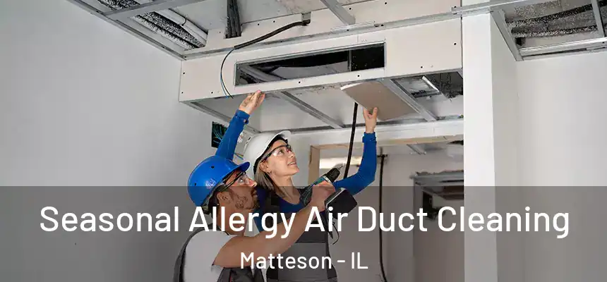 Seasonal Allergy Air Duct Cleaning Matteson - IL